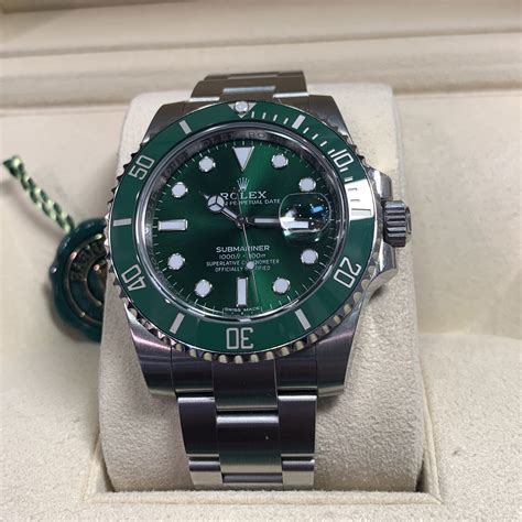 rolex hulk watch|Hulk Rolex watch for sale.